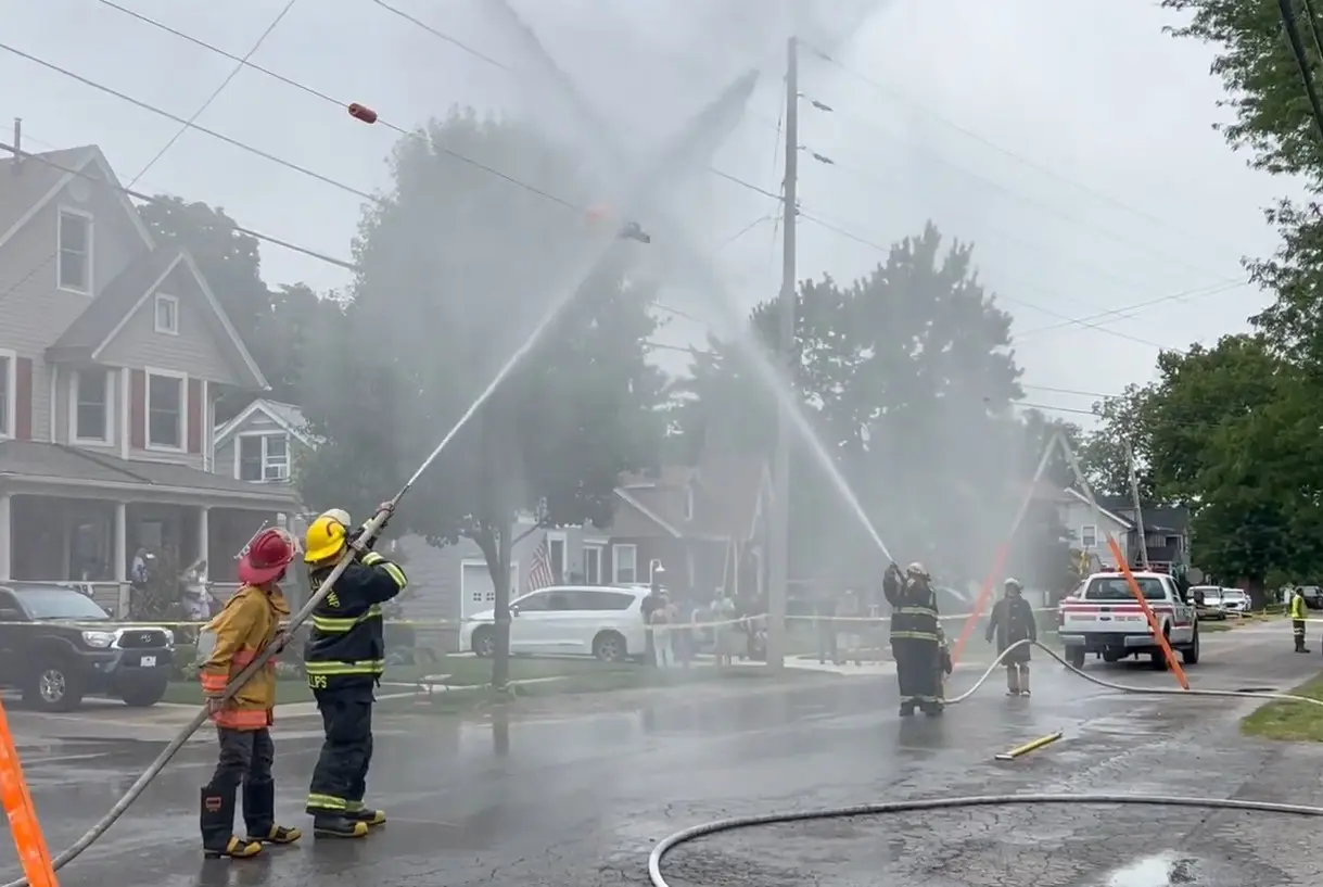 Local Firefighters "battle" for bragging rights at the Fish Festival