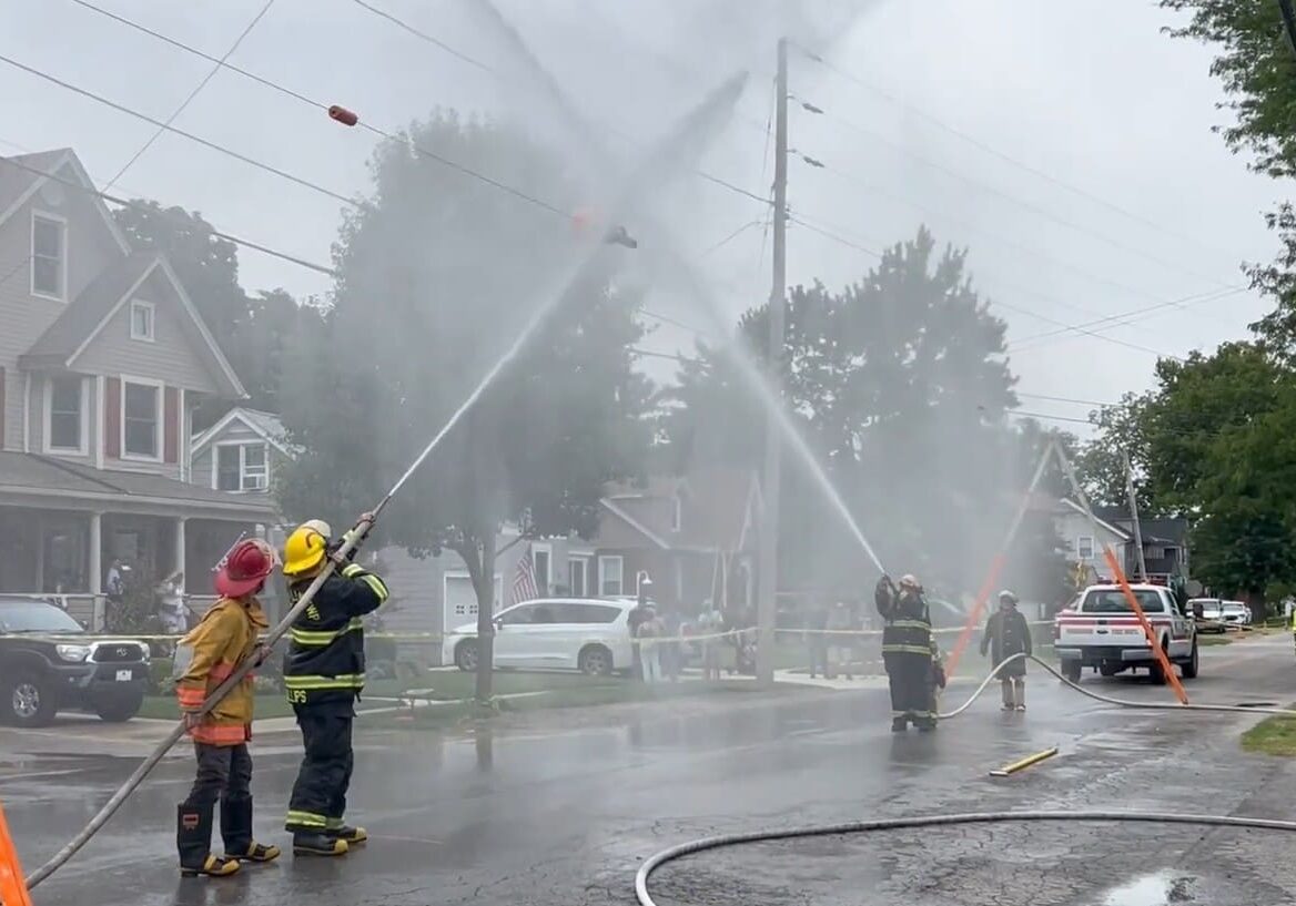 Local Firefighters "battle" for bragging rights at the Fish Festival